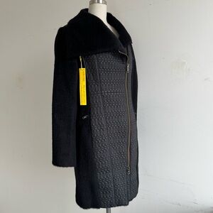 Catherine Malendrino Fur Quilted Coat